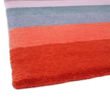 Bauhaus Red Hand Knotted Pile Rug by Ptolemy Mann