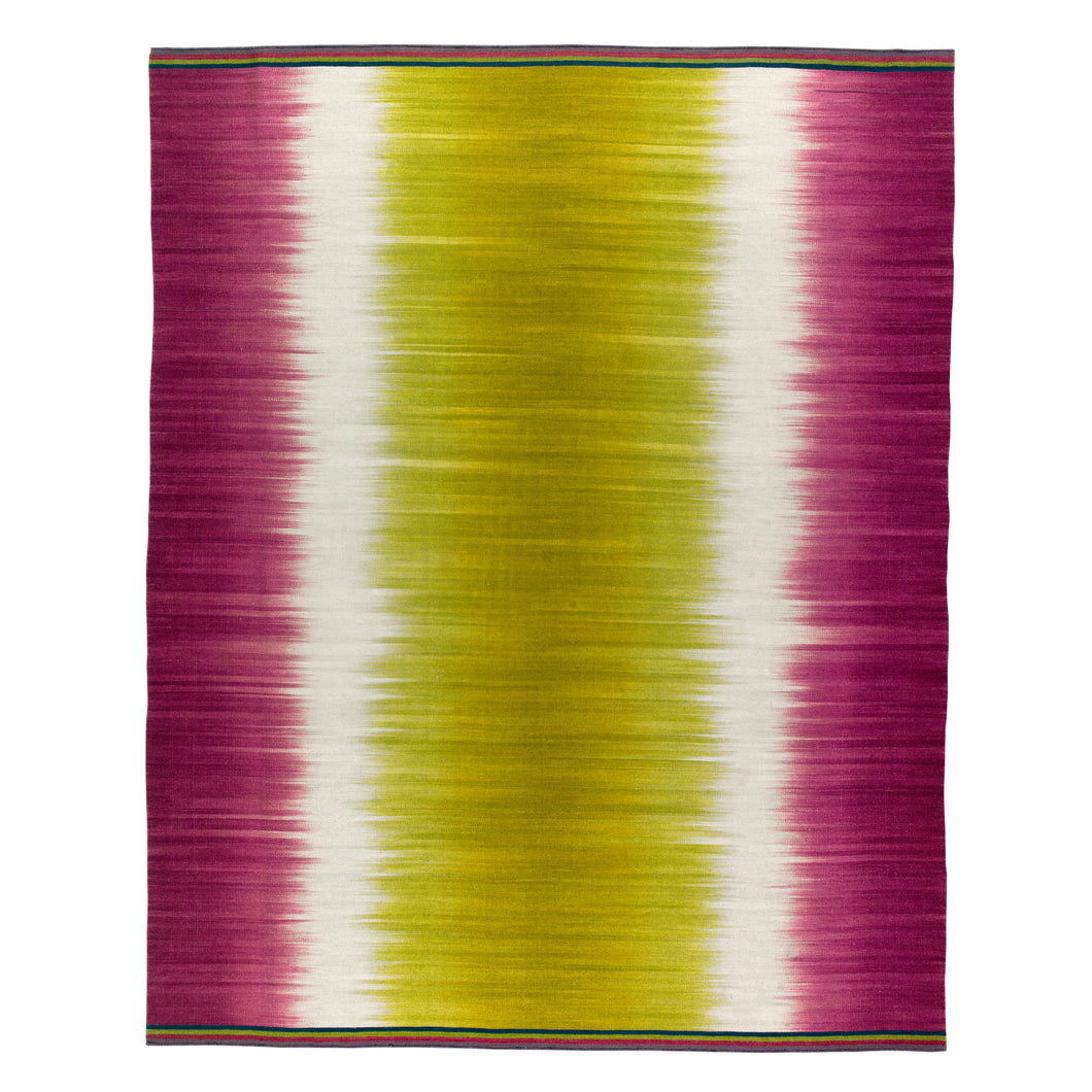 Lime Pink Gelim – Flatweave Rug