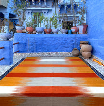 Orange Spectrum Gelim – Flatweave Rug