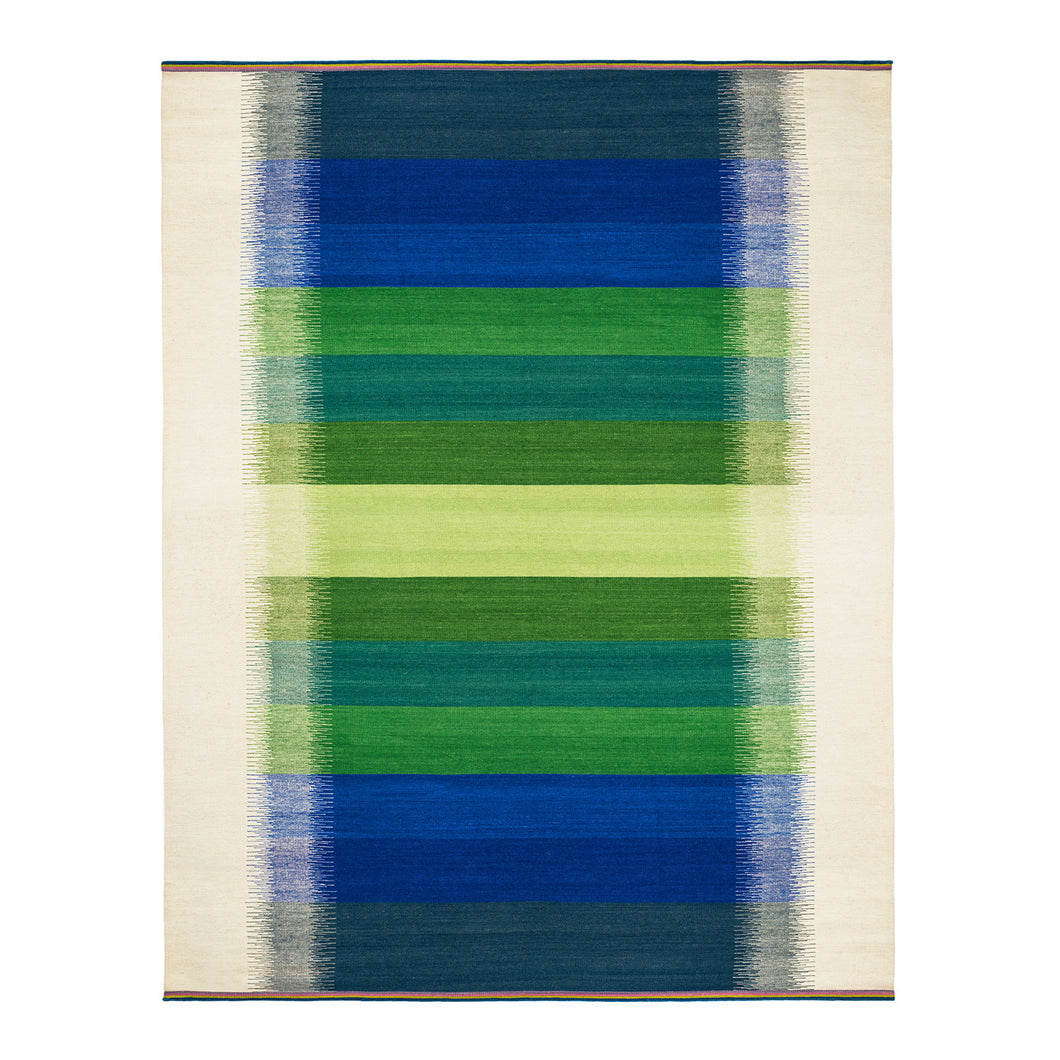 Blue Blur – Flatweave Rug