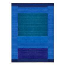 Tonal Blue Green – Flatweave Rug