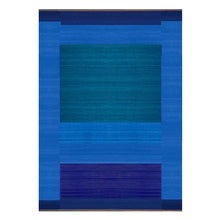 Tonal Blue Green – Flatweave Runner