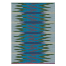 Zigzag Blue – Flatweave Rug