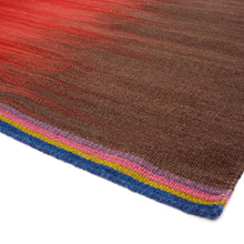 Red Charcoal Gelim – Flatweave Rug