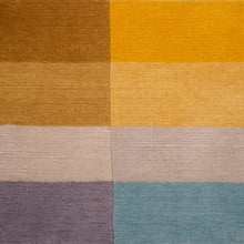 Bauhaus Yellow Hand Knotted Pile Rug Detail by Ptolemy Mann