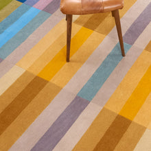 Bauhaus Yellow Hand Knotted Pile Rug by Ptolemy Mann
