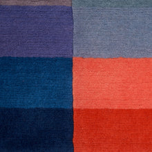 Bauhaus Red Hand Knotted Pile Rug by Ptolemy Mann