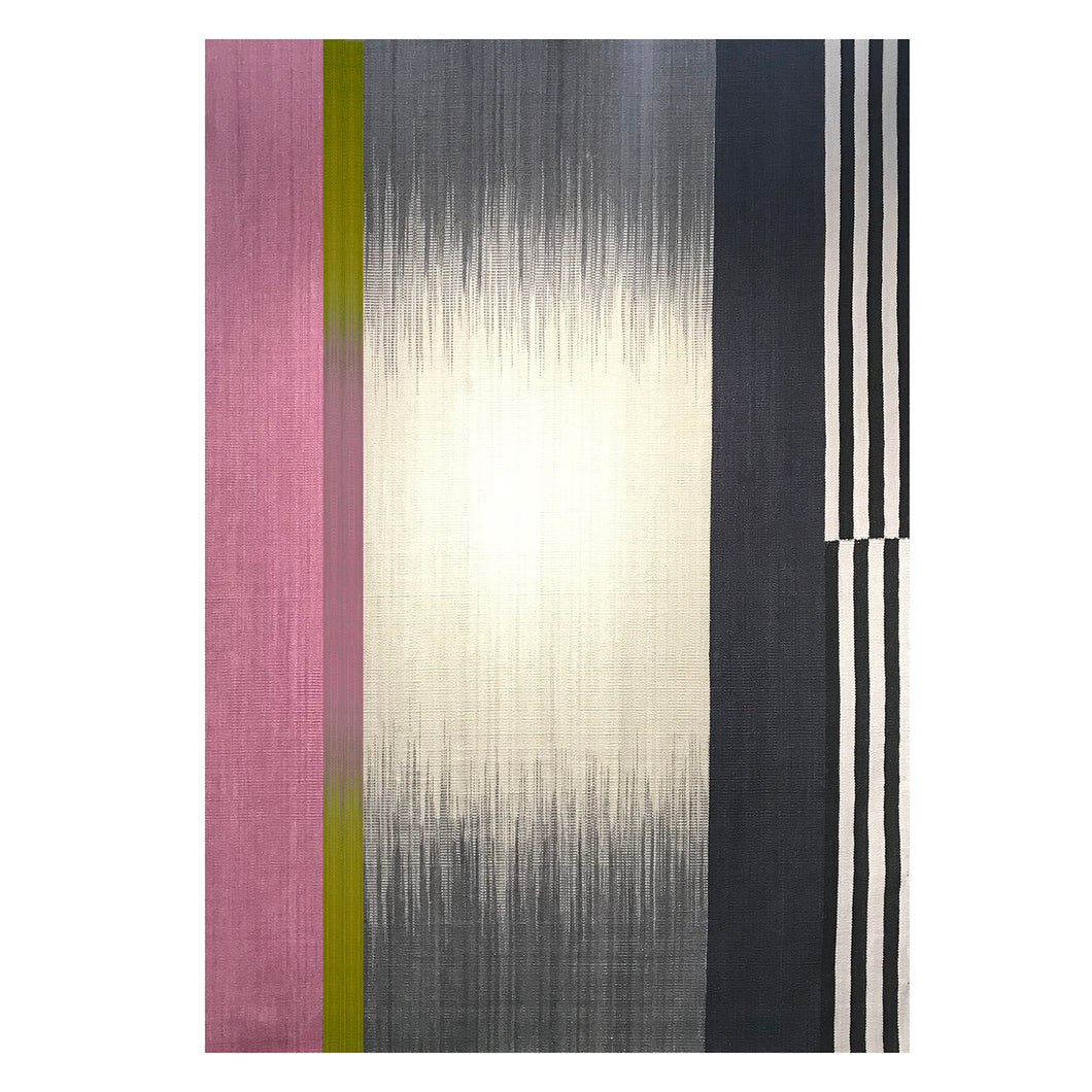 Bespoke LA Pink Gelim – 3 x 4m - Flatweave Rug - Available for immediate shipping