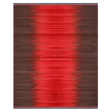 Red Charcoal Gelim – Flatweave Rug